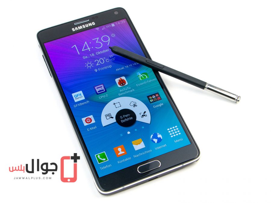 سعر ومواصفات Samsung Galaxy Note 4 مميزات وعيوب جالاكسي نوت 4 جوال بلس