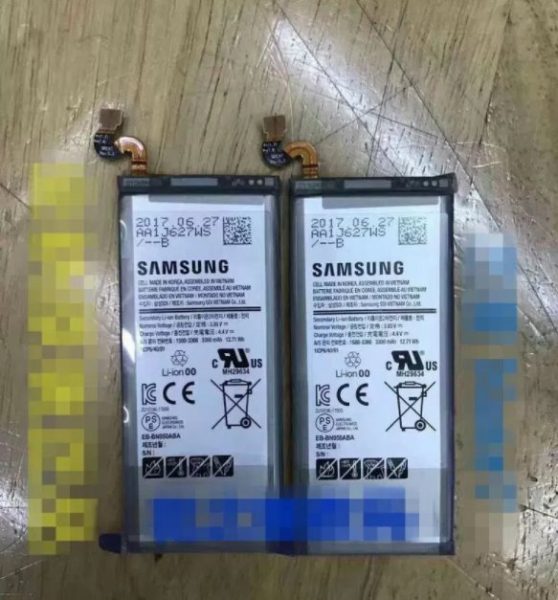 note 8 battery