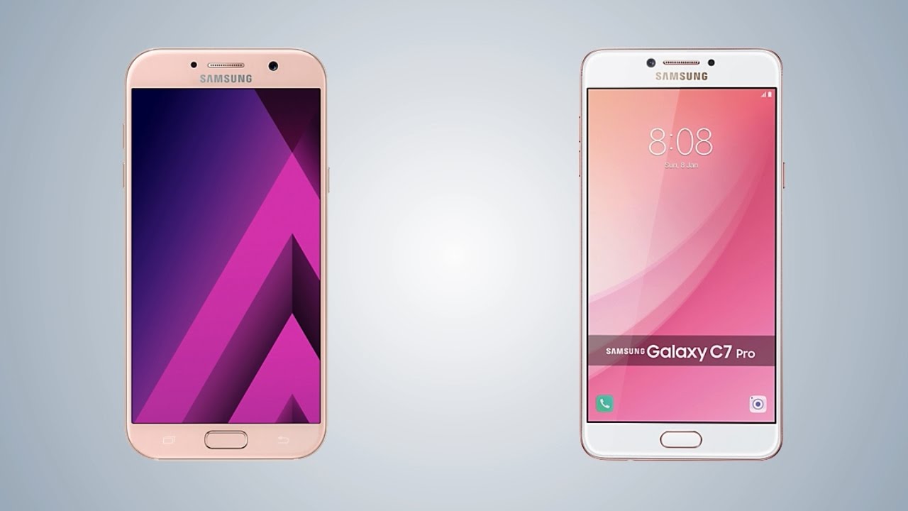 مقارنة بين Galaxy A7 2017 و Galaxy J7 Pro