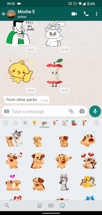 WhatsApp Animated Stickers